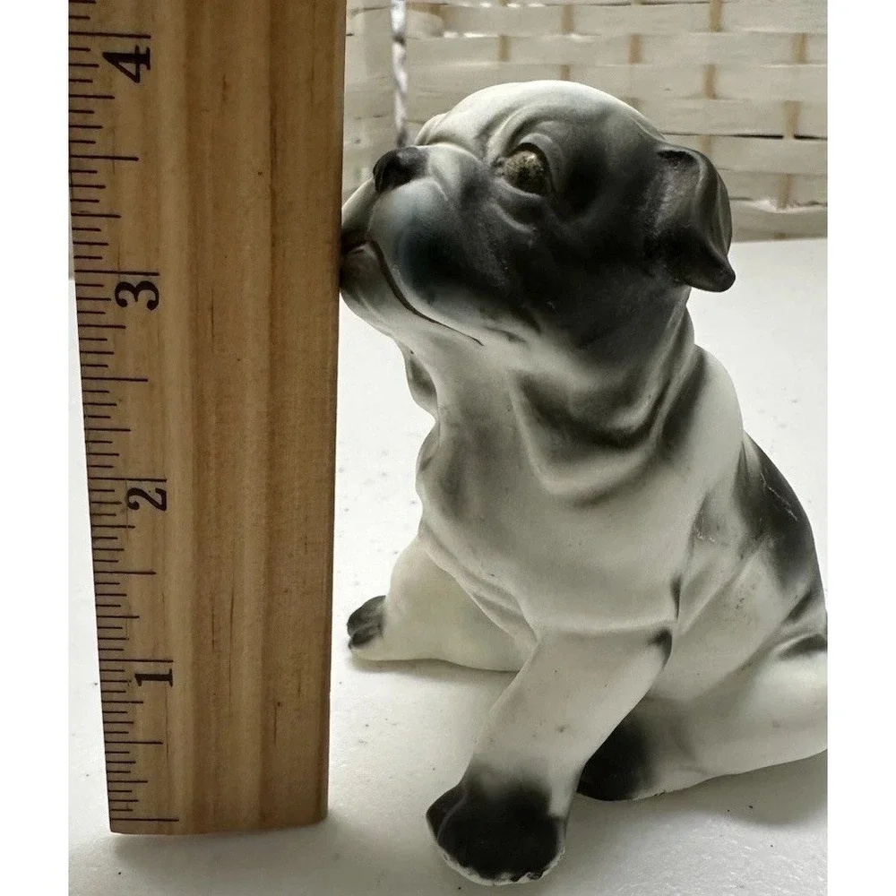 Vintage Brinns Bone English‎ Bulldog China Porcelain Figurine 4